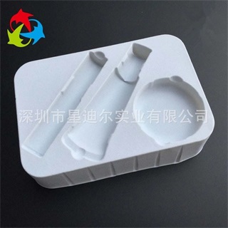 白色化妆品吸塑内托 白色化妆品吸塑内托